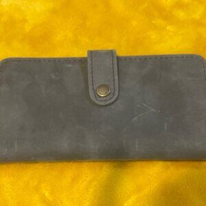 Portland Leather Bifold Wallet, Blue